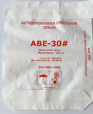 Bao bì xi măng Túi bao bì hạt PP Van nhiều lớp Túi polypropylene